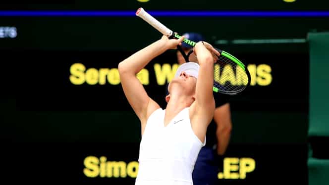 Serena Williams Simona Halep 2 6 2 6 In Finala Wimbledon Video Cu Rezumatul Pe Fanatik Ro