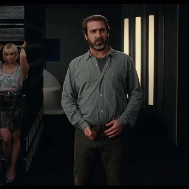 Eric Cantona, fostul fotbalist care a avut succes în actorie, în timp ce filma pentru