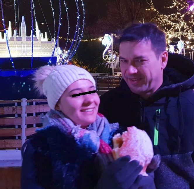 Rudolf Heinz și soția sa Geanina păreau mai fericiți ca niciodată