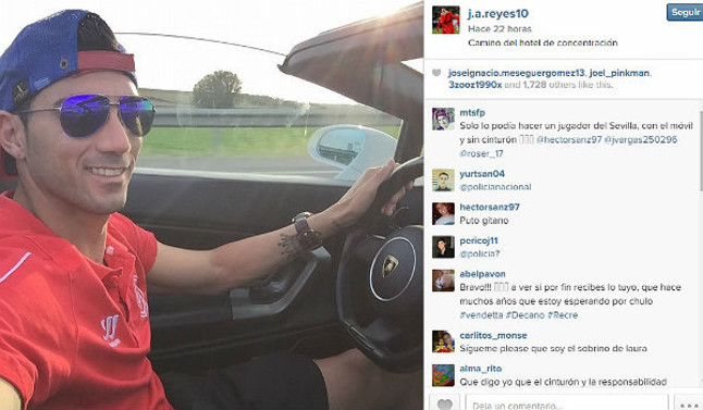 Jose Antonio Reyes Instagram