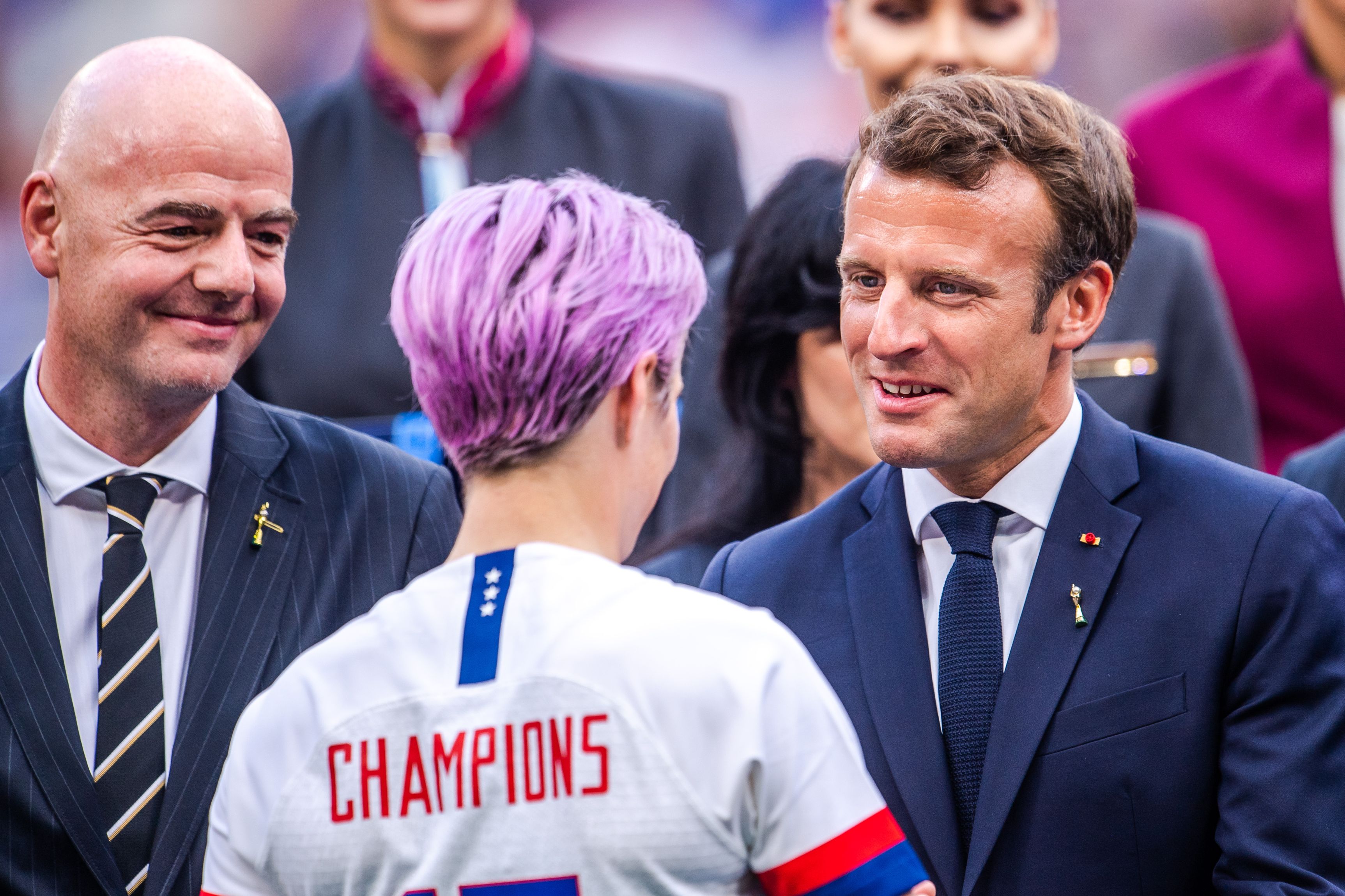 Megan Rapinoe, câștigătoare a Campionatului Mondial de fotbal feminin. Sursă foto: hepta.ro