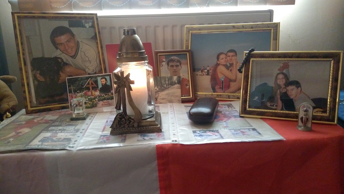 Cătălin Hîldan, Unicul căpitan, amintiri dureroase printre flori și lumânări... în camera sa din Brănești