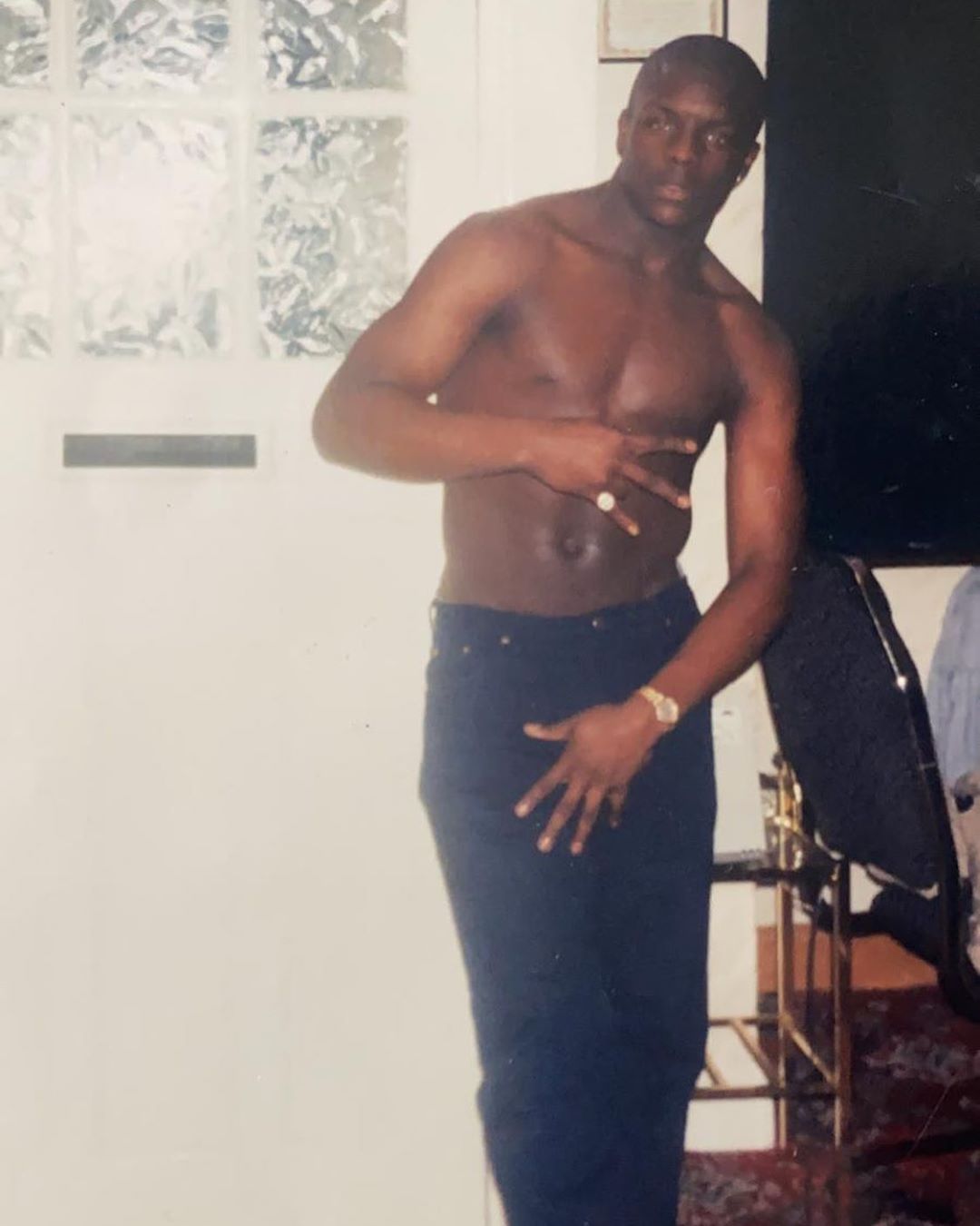 Adebayo Akinfenwa, la 17 ani. FOTO: instagram