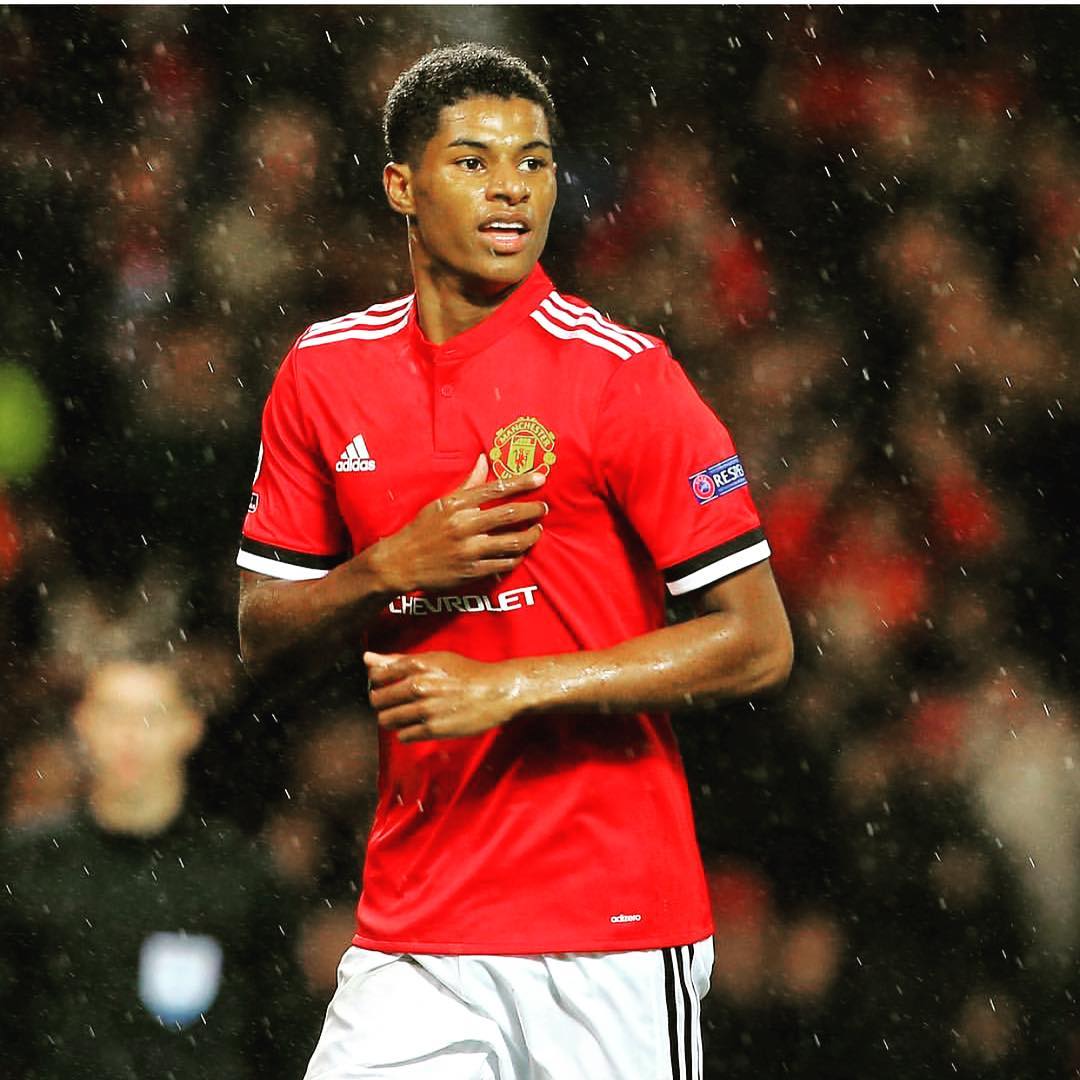 Marcus Rashford, în primele meciuri la United. FOTO: instagram