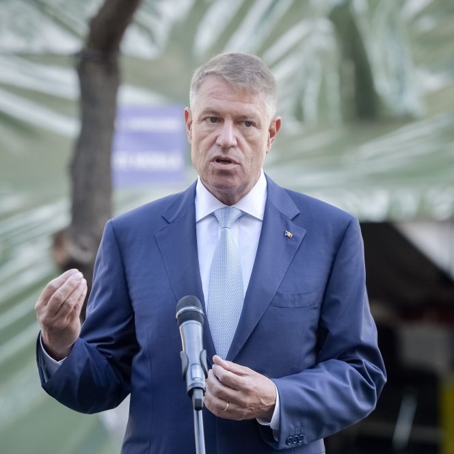 Președintele Klaus Iohannis (sursa hepta.ro)