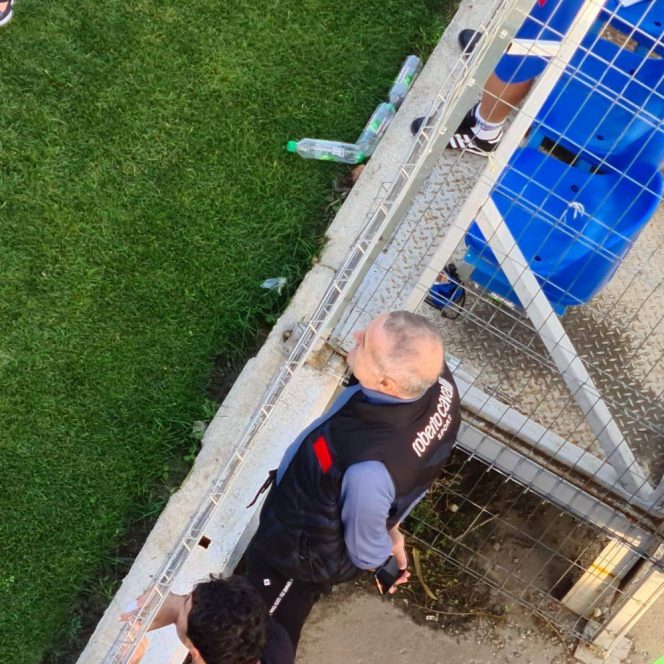 Gigi Becali la meciul dintre FCSB II si CSA Steaua