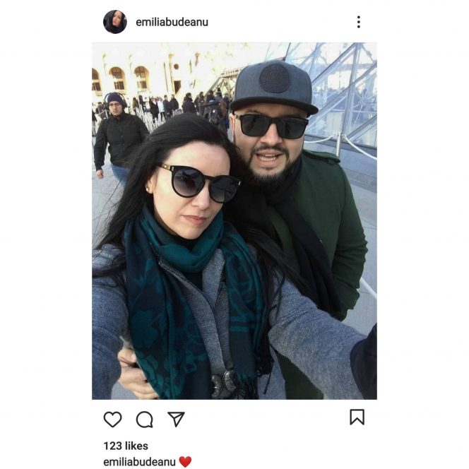 Mihai de la 3 Sud-Est alături de soția lui, Emilia. Sursa foto: Instagram