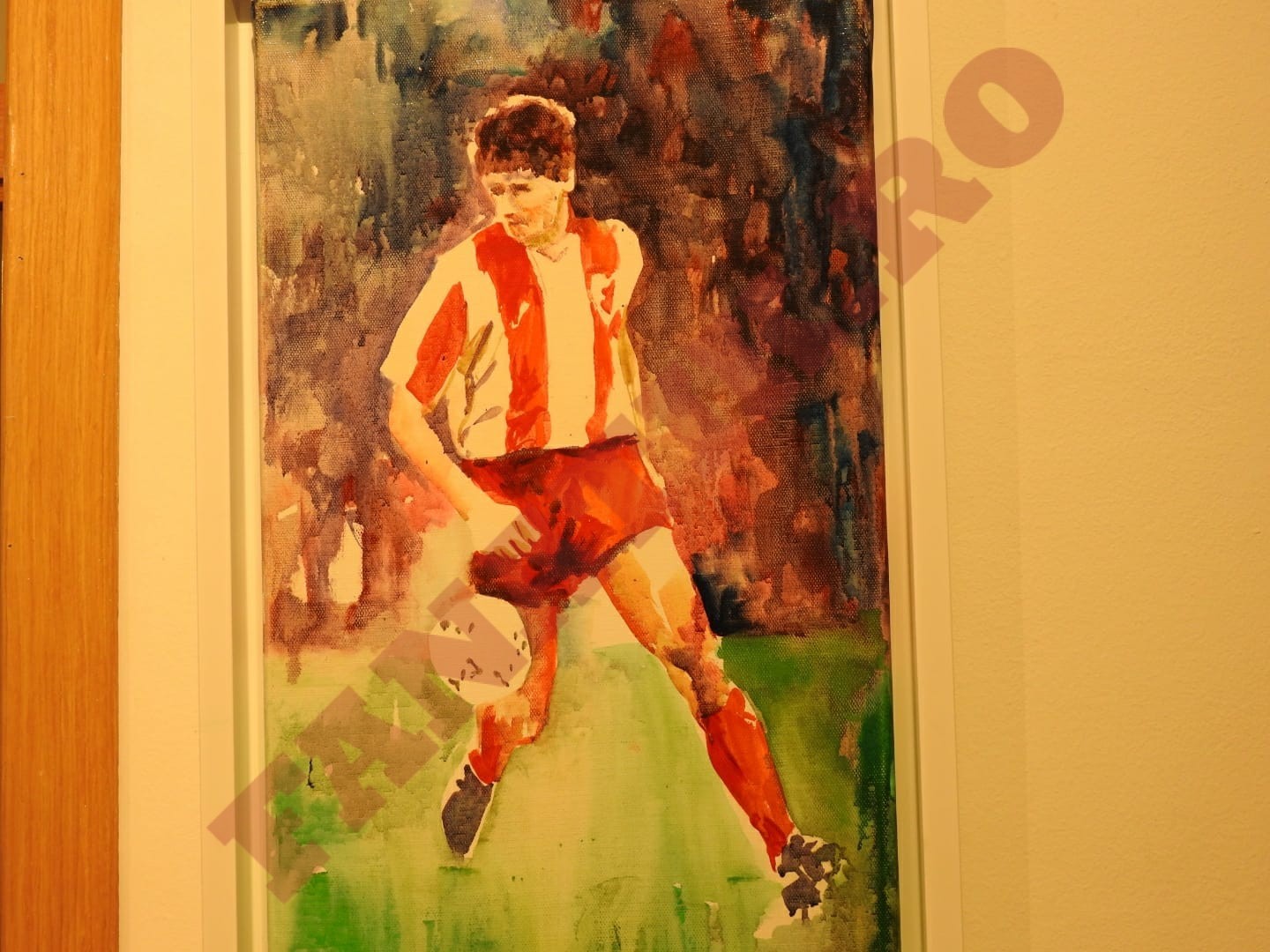 Tabloul cu Miodrag Belodedici. Sursă foto: FANATIK