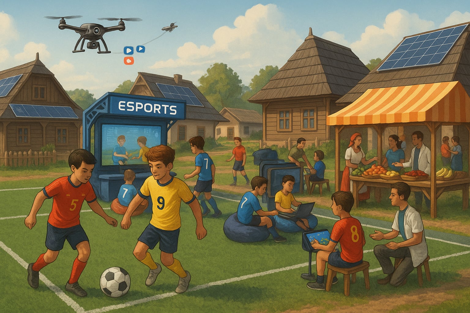 Imagine creată cu ajutorul ChatGPT