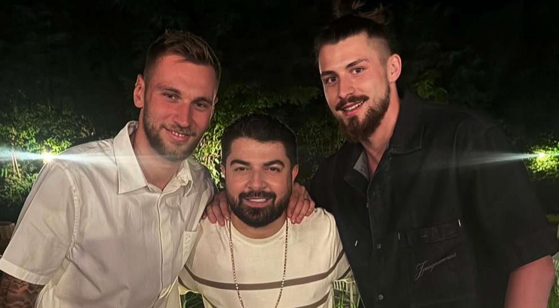 Radu Drăgușin și Denis Drăguș. Foto: Instagram @george_talent90