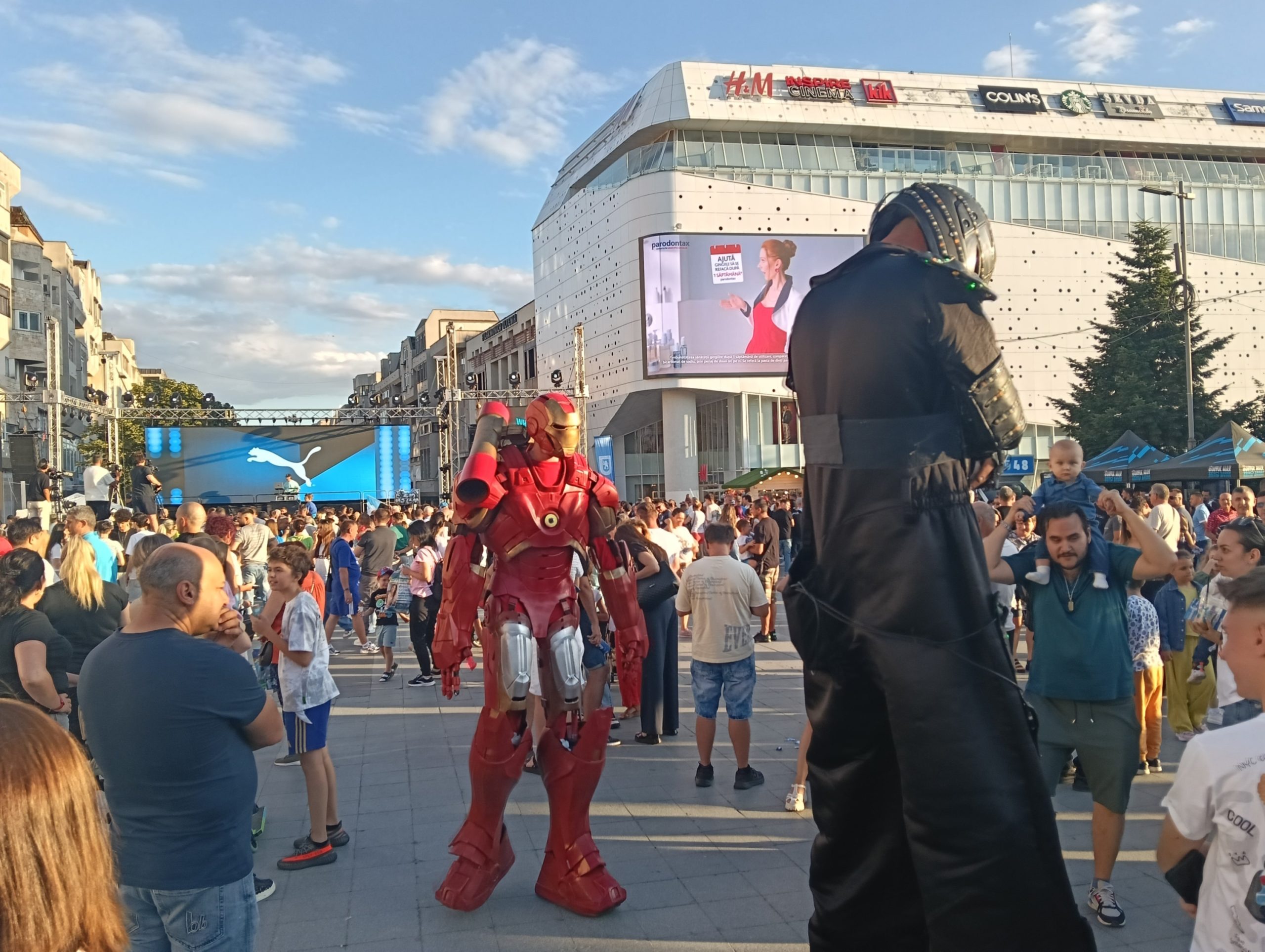 Iron Man, la Craiova pentru prezentarea lotului Universității