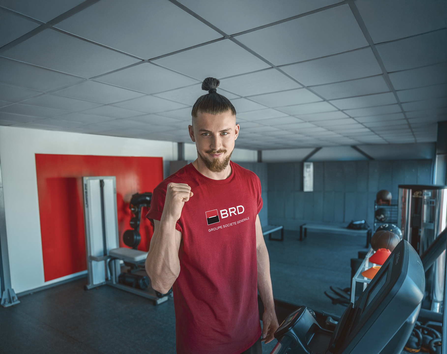 Radu Drăgușin a devenit imaginea BRD