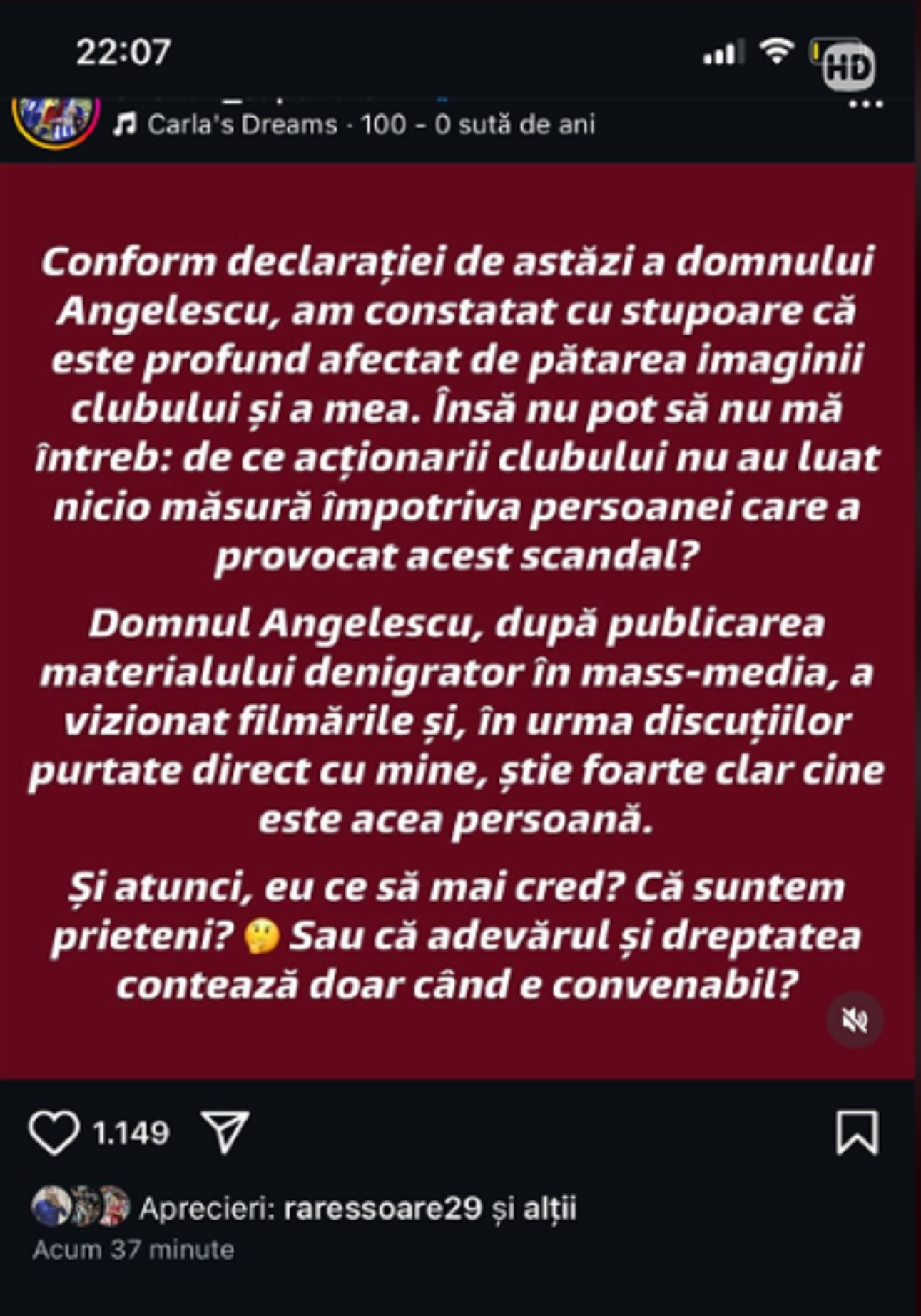 Victor Angelescu scandal Cristi Săpunaru